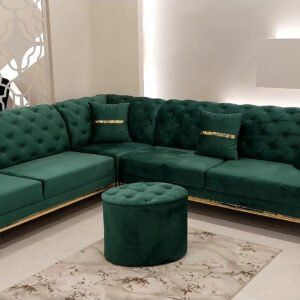 coltar living sufragerie Torino verde Royal